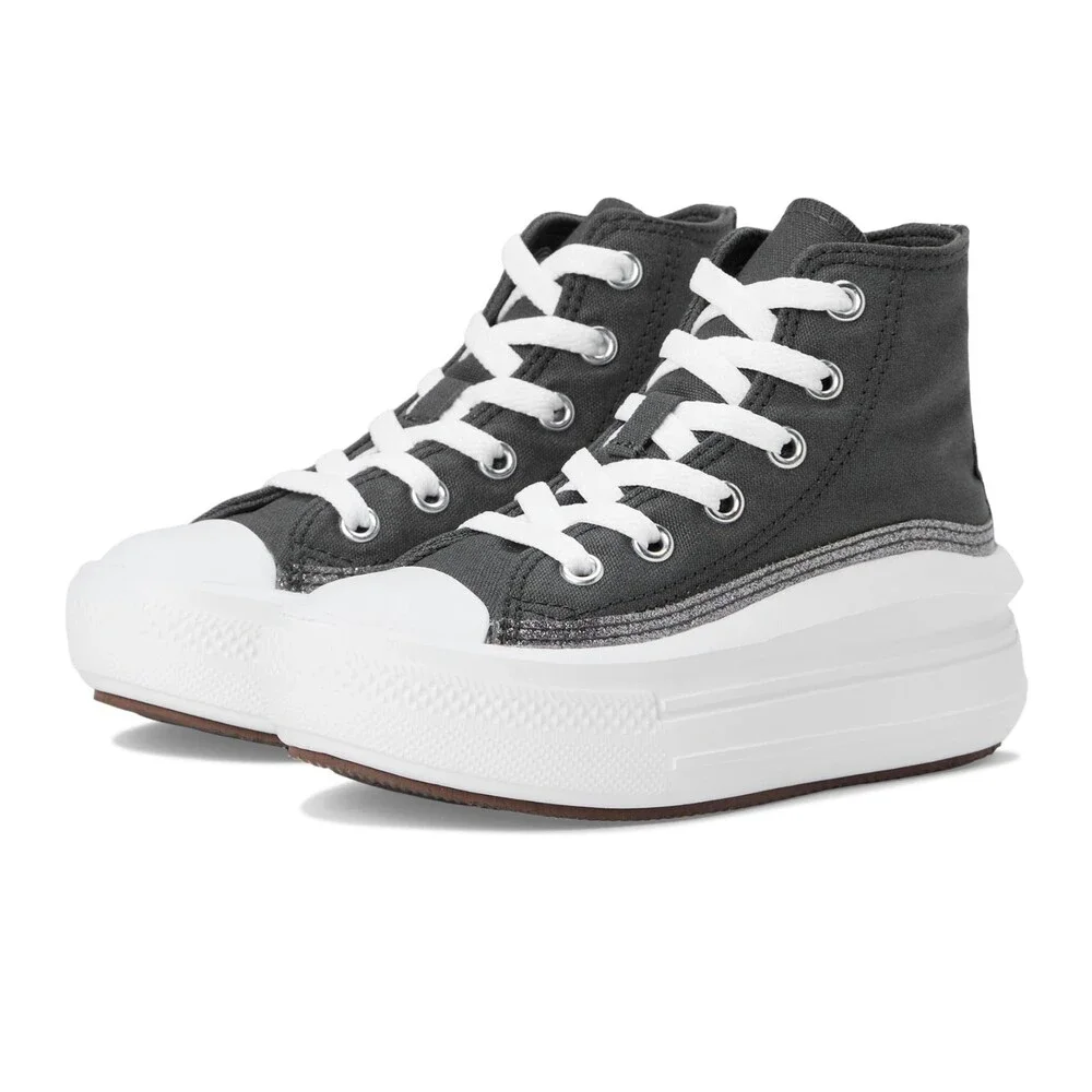 Converse Chuck Taylor All Star Move A09276F Kids 12 Gray Platform Shoes ZOGG3057
